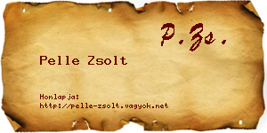 Pelle Zsolt névjegykártya
